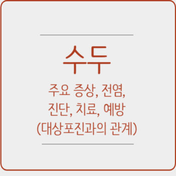수두 주요 증상, 전염, 진단, 치료, 예방(대상포진과의 관계)
